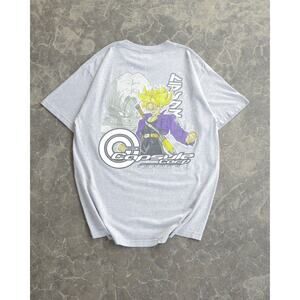 Vintage 1990s DBZ Capsule Corp Trunks Ghost Sword Anime Tee